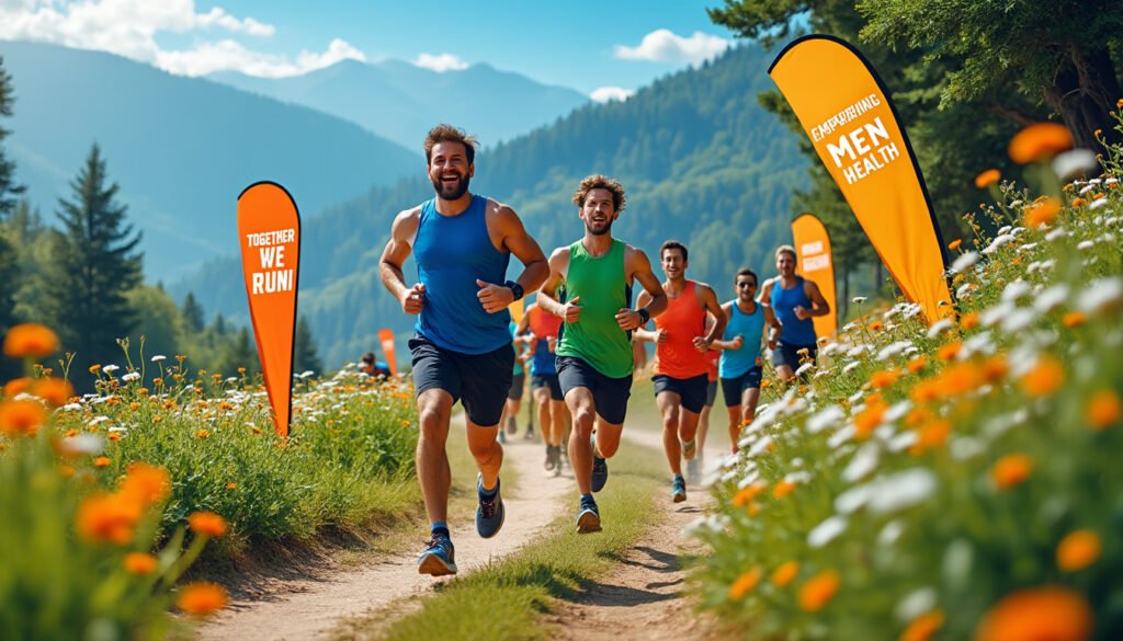 join us for the men's health challenge 5k run, where we highlight the key pillars of men's health. participate in this empowering event to promote physical fitness, mental wellness, and community engagement. let's run together for a healthier future!