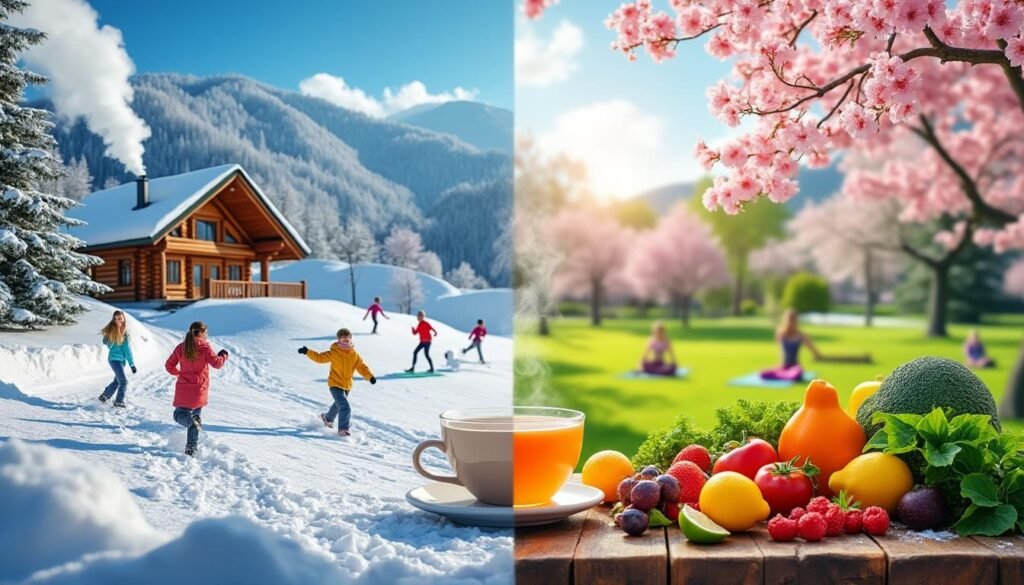 discover essential tips and practical advice on how to maintain your health during seasonal transitions. from diet adjustments to exercise routines, learn how to boost your immune system and stay vibrant all year round.