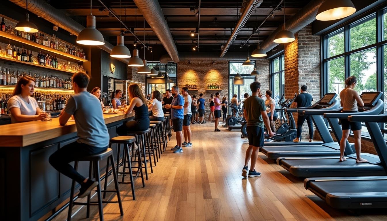 discover the perfect blend of fitness and wellness in our innovative gym-bar fusion. explore how thoughtfully designed spaces can enhance your workout experience while promoting relaxation and rejuvenation.