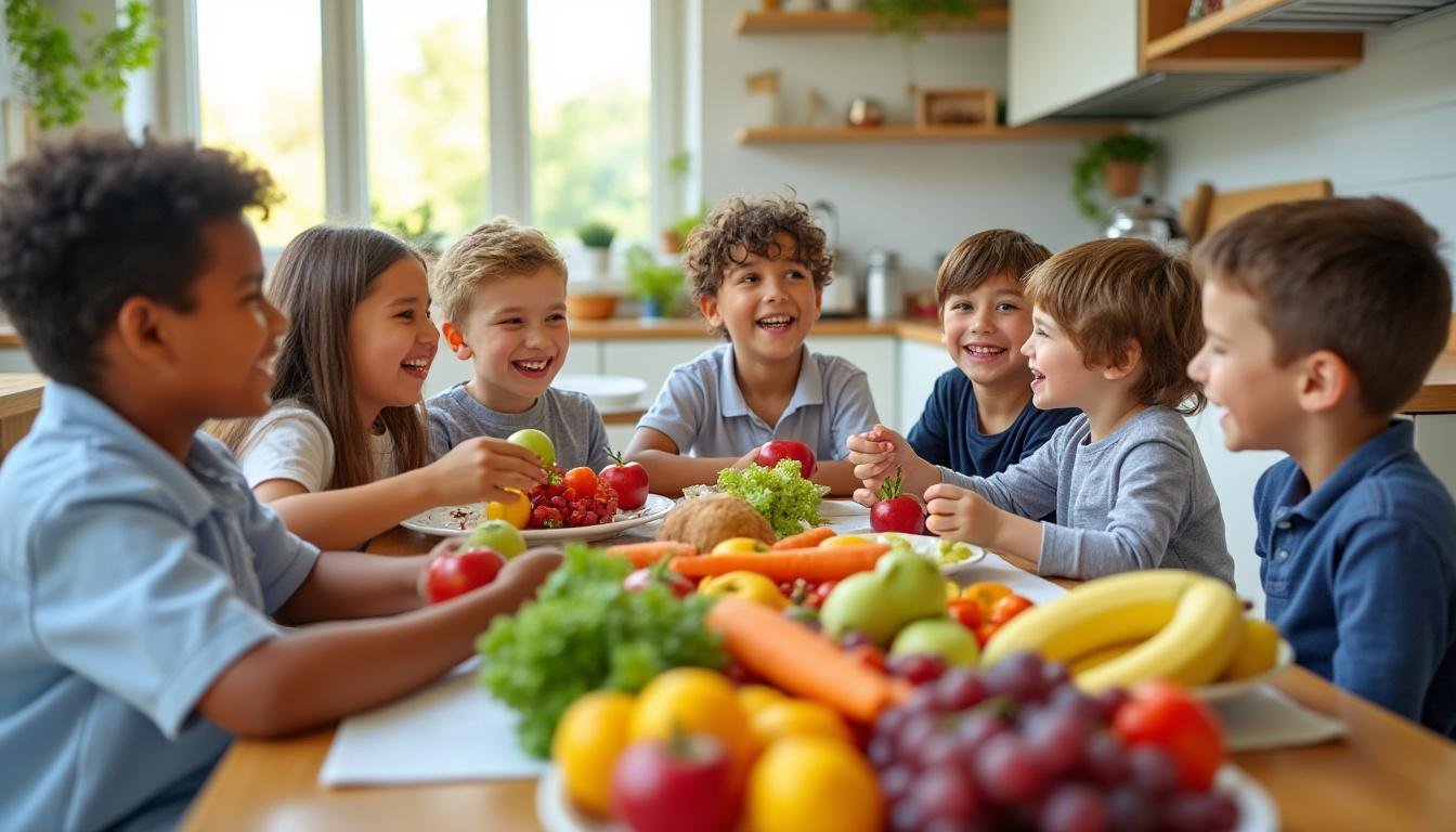discover practical tips and strategies for helping young children develop healthier eating habits, fostering a positive relationship with food from an early age.