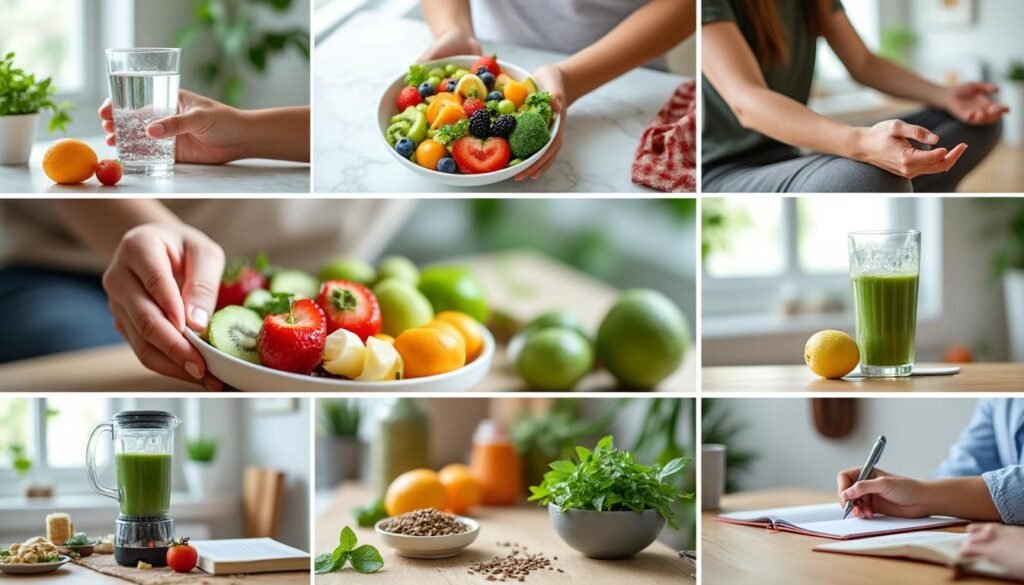 discover seven easy, healthy habits you can start in less than a minute each day. boost your wellbeing quickly with these simple lifestyle changes!
