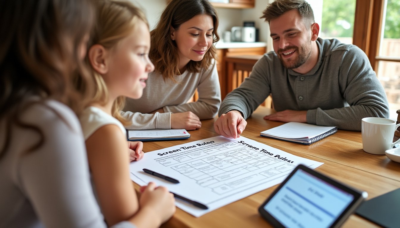 discover effective strategies to help children develop healthy screen time habits. learn how to create positive digital routines that promote growth, balance, and well-being for kids in today's tech-driven world.
