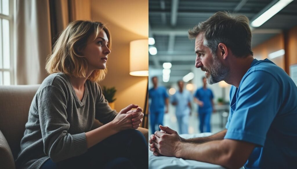 discover when to seek outpatient support versus emergency care during a mental health crisis. learn the signs, available resources, and steps to take for proper mental health intervention.