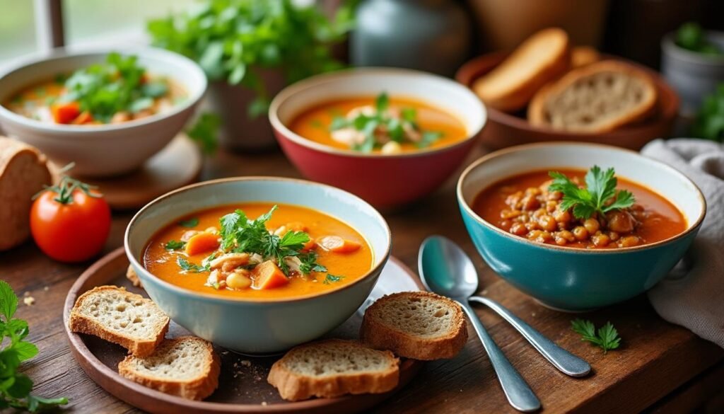 cozy up with these healthy, lighter soups and stews—perfect for warming up without the extra calories. discover delicious, nutritious recipes you’ll love!