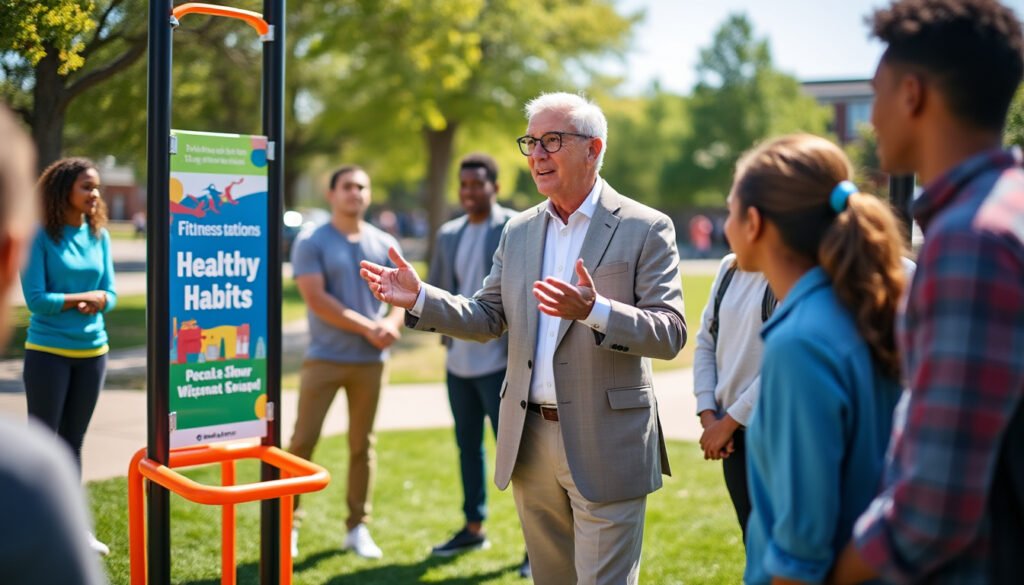 lt. governor tressel highlights the vital link between healthy living and career success, inspiring ohio's youth to achieve their full potential through wellness and ambition.