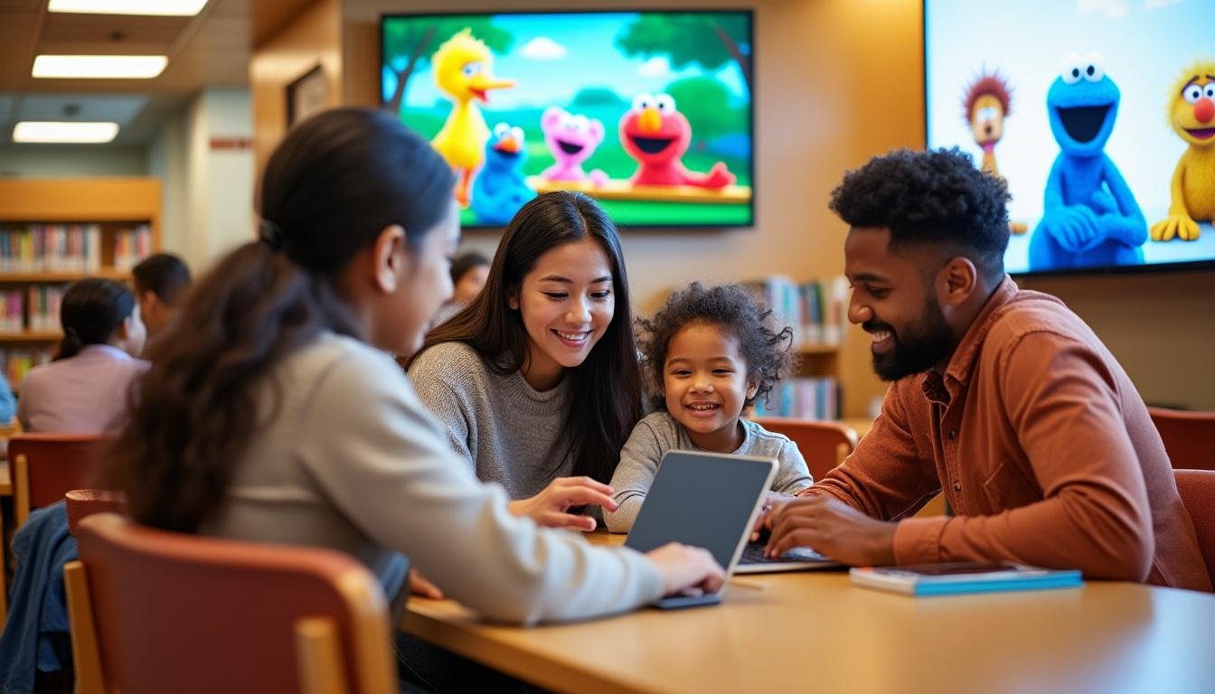 join white pine county library and sesame street for a workshop on cultivating healthy media habits together. learn strategies to balance screen time and promote positive media use for families.