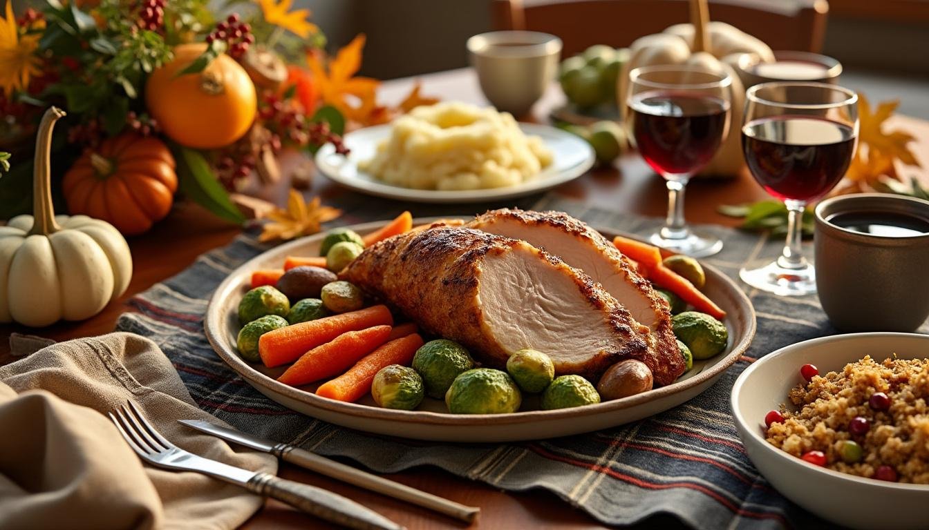 discover expert tips from a dietitian on seamlessly incorporating thanksgiving traditions into your healthy lifestyle without compromising your well-being.