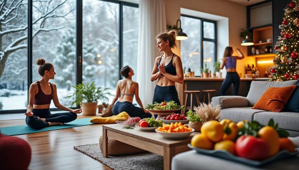 discover practical tips to maintain your healthy habits and stay fit during the holiday season, balancing enjoyment and wellness with ease.