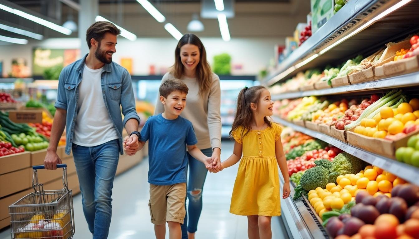 discover practical tips for navigating grocery shopping with kids while promoting healthy eating habits. learn how to make trips easier and foster nutritious choices for your family.