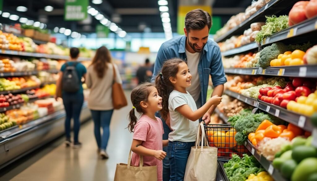 discover effective strategies for managing grocery shopping with kids while promoting healthy eating habits. learn how to make the grocery aisle a stress-free experience and encourage nutritious choices for your family.