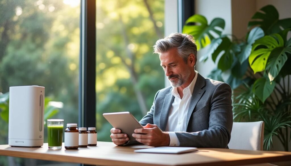 discover the daily wellness rituals of a longevity expert who integrates cutting-edge research into his life for optimal health and vitality.