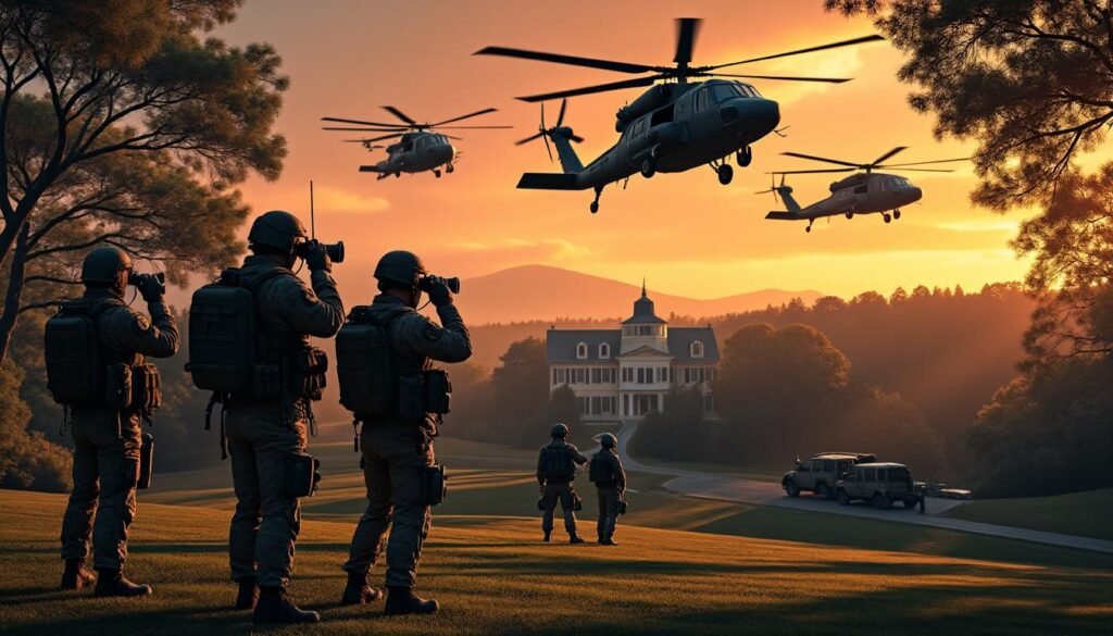 army grounds helicopter crews after a mysterious flyover at musician kid rock’s residence, investigating the unusual aerial activity.