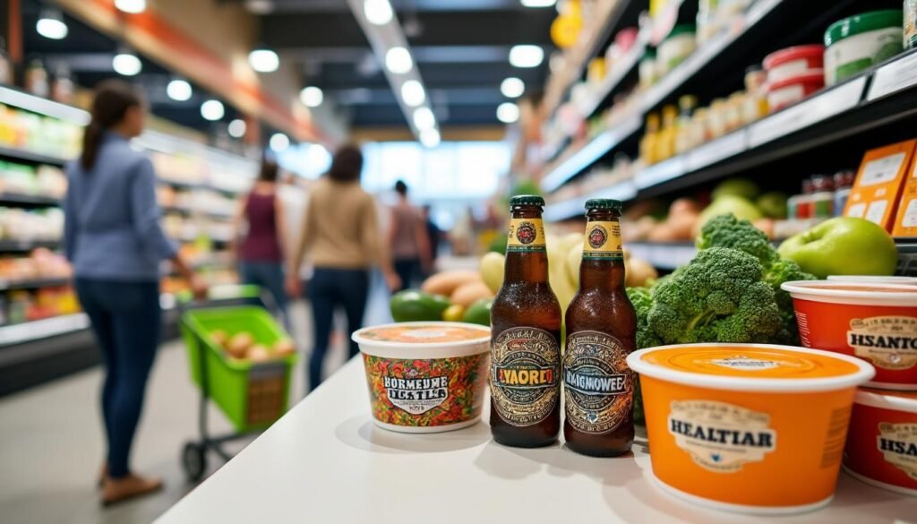 discover how no-booze beer and houmous are reshaping the uk's inflation basket by offering healthier, affordable alternatives that cater to evolving consumer preferences.