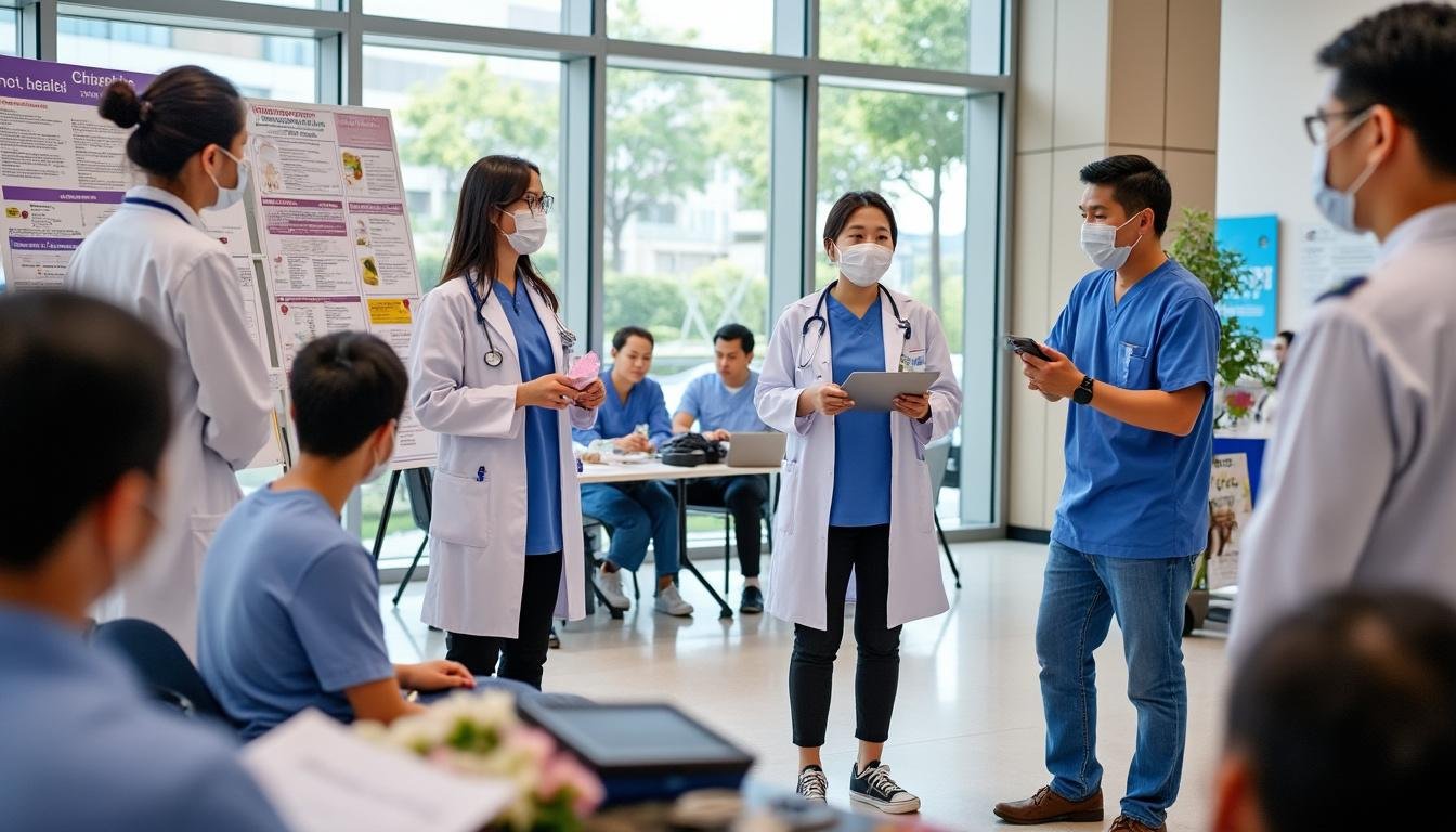 a leading chinese health official highlights the importance of cancer prevention by advocating early screening and promoting a healthy lifestyle to improve public health outcomes.