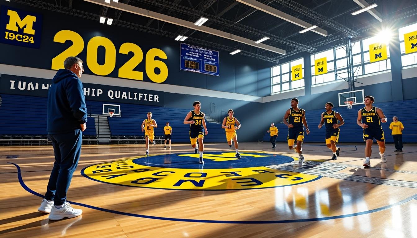 michigan coach dusty may discusses strategies and insights on the final four journey and preparing to face arizona.