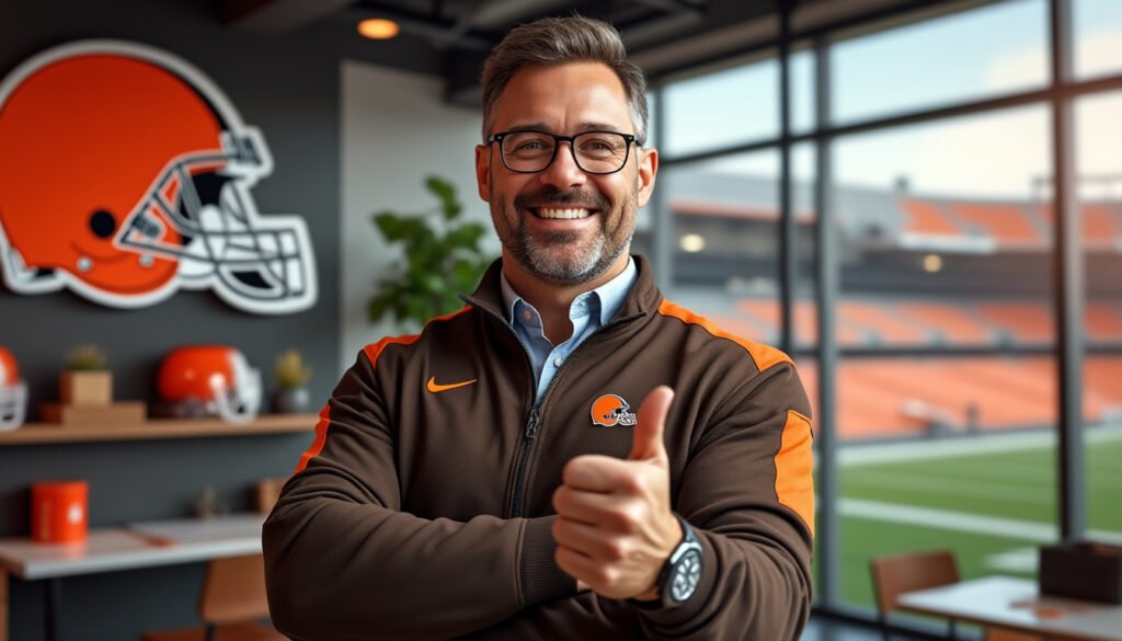 browns general manager expresses openness to signing a controversial star quarterback, hinting at potential changes for the team's future.