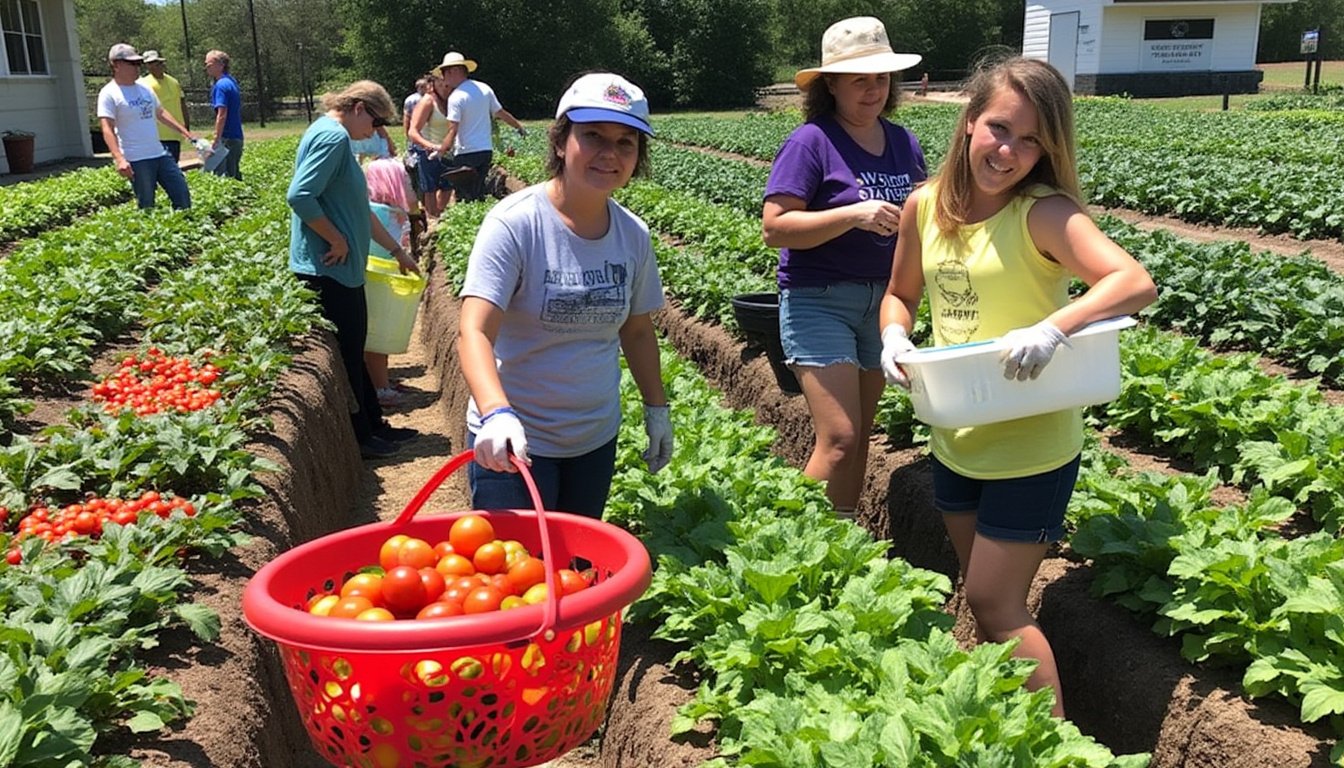 valero launches a community garden at coastal bend food bank to promote healthy living and support local nutrition initiatives.