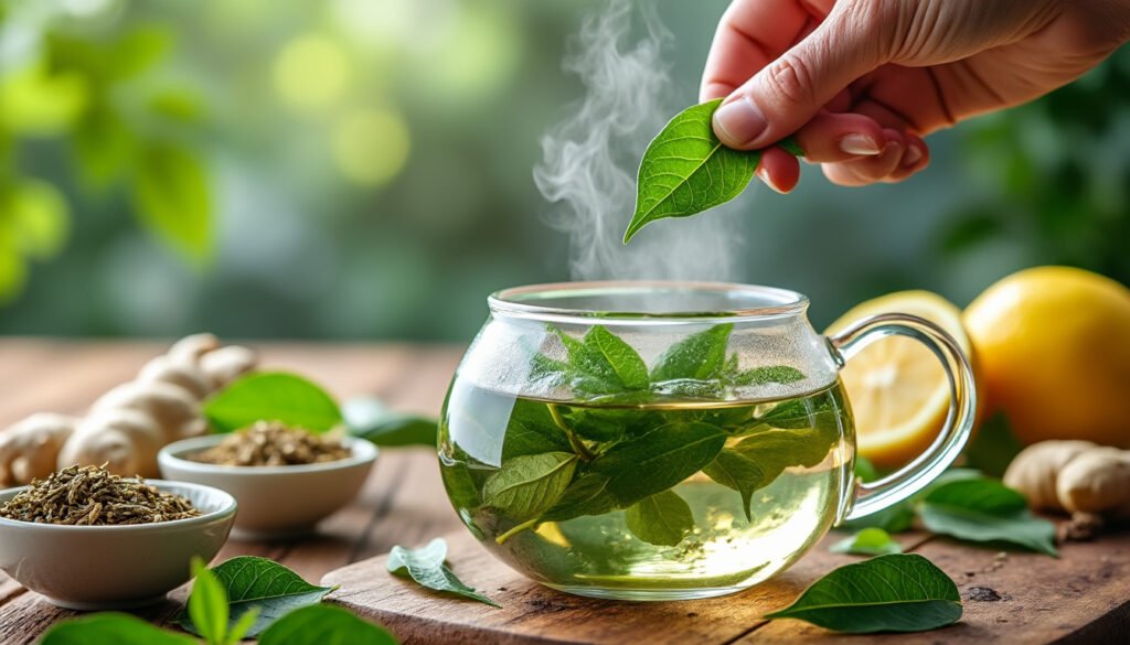 discover how to make a soothing bay leaf infusion with our step-by-step guide, designed to help relieve joint pain and reduce bloating naturally.