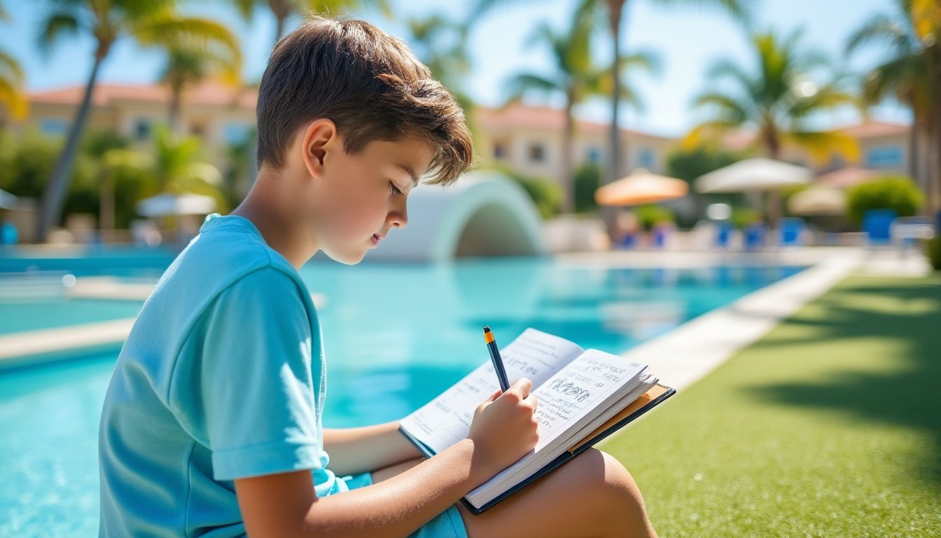 discover how a scotts valley student turned a poolside challenge into an inspiring series of books promoting healthy habits for kids and families.