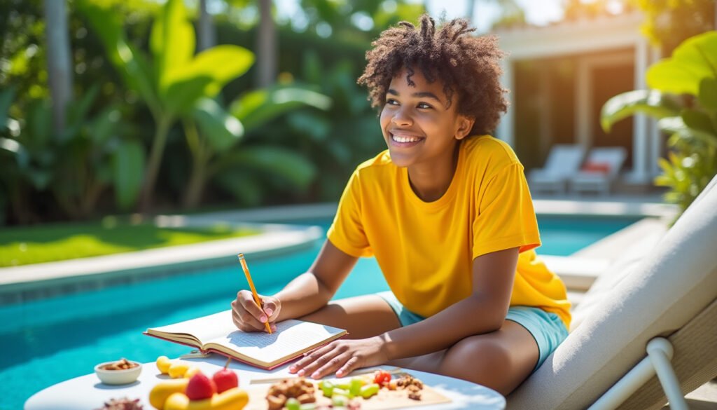 discover how a scotts valley student turned a poolside challenge into an inspiring book series promoting healthy habits for all ages.