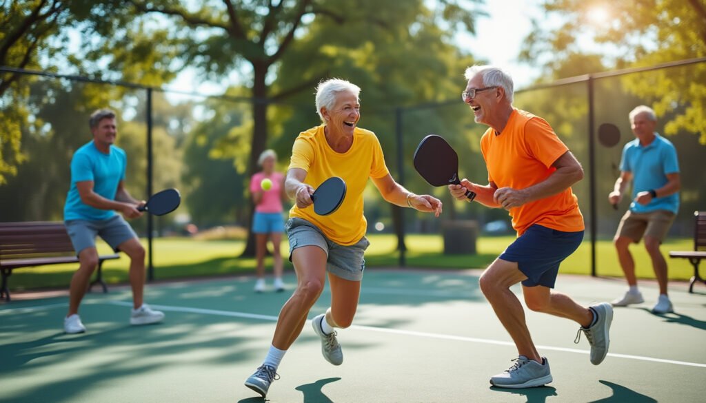 discover how pickleball helps adults over 40 stay active, boost their strength, and enhance vitality through a fun and engaging sport.