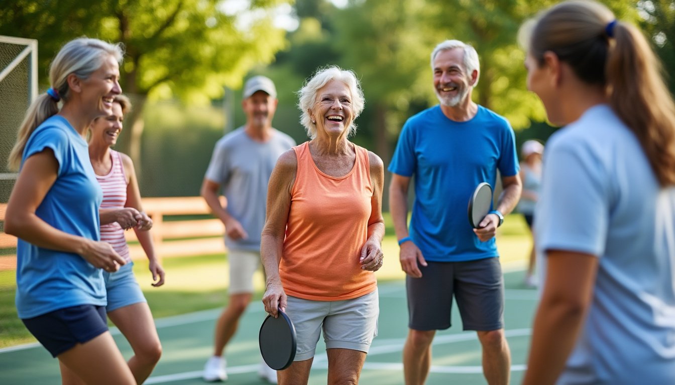 discover how pickleball helps adults over 40 boost their vitality, stay active, and build strength through this fun and engaging sport.
